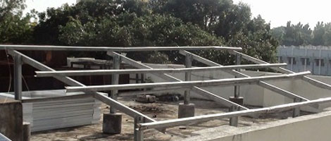 solar rooftop structure